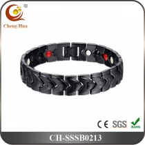 Single Line Mens Magnetic Bracelet SSSB0213