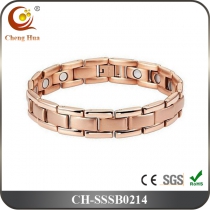 Single Line Mens Magnetic Bracelet SSSB0214