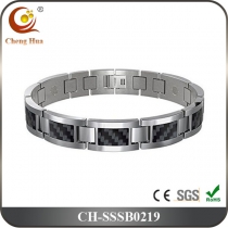 Single Line Mens Magnetic Bracelet SSSB0219