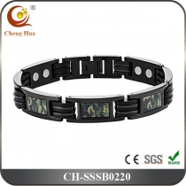Single Line Mens Magnetic Bracelet SSSB0220